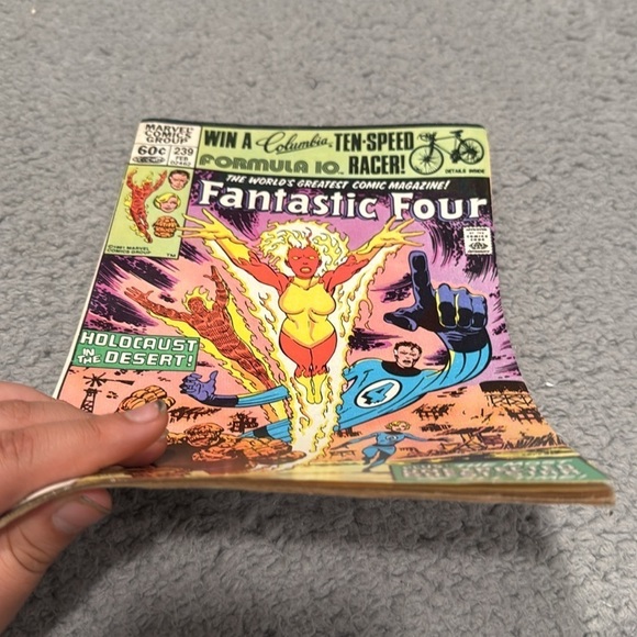 Fantastic Four #239 Holocaust in the Desert Marvel Comics - Picture 7 of 7